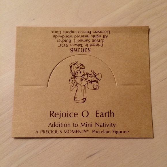 NEW! Vintage Precious Moments Ceramic Christmas Decoration - Picture 6 of 10